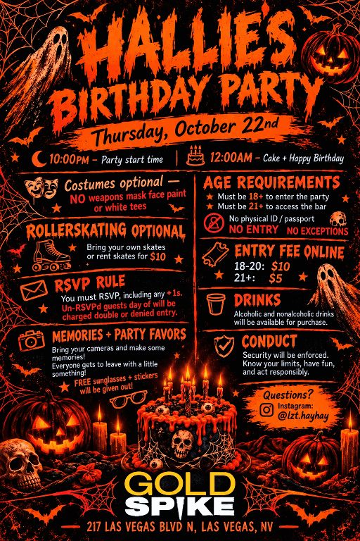 Hallie's Halloween Birthday Party