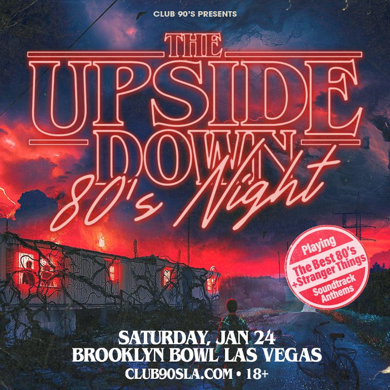 Club 90's Presents: The Upside Down - 80's Night