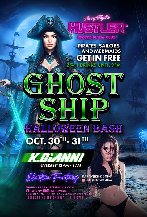 Ghost Ship Halloween Bash with K.Gianni