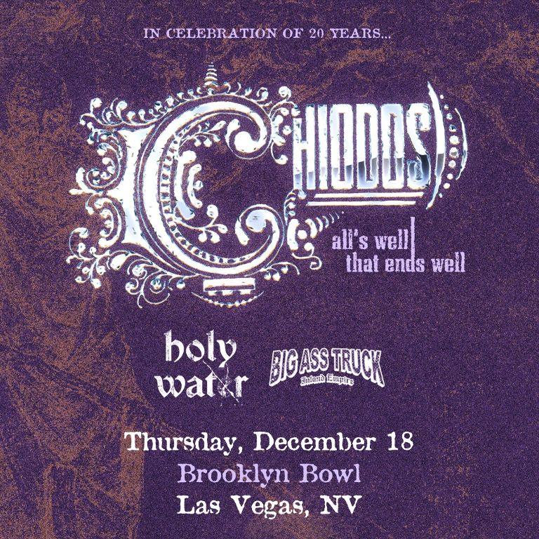 Chiodos - All's Well That Ends Well 20 Year Anniversary