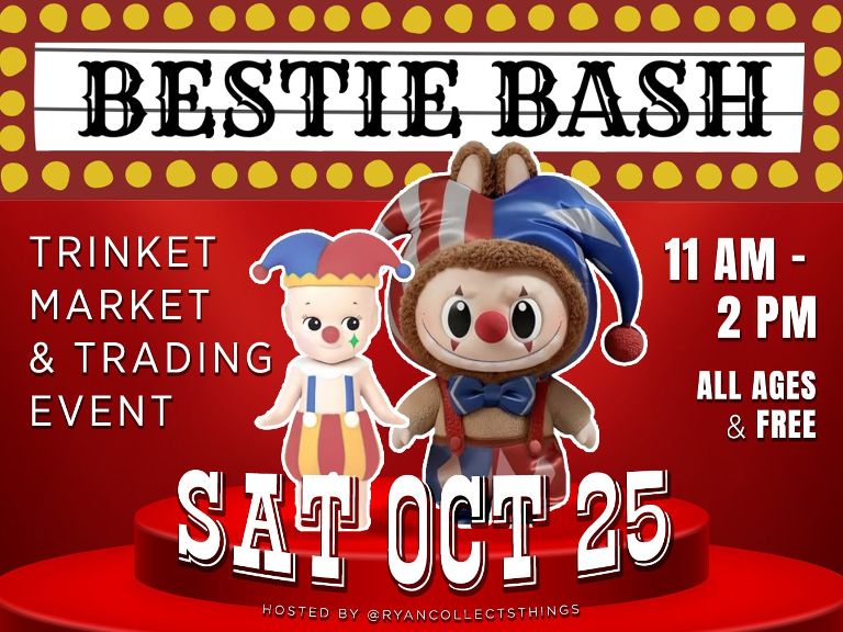 Bestie Bash – A Trinket Market & Trading Event