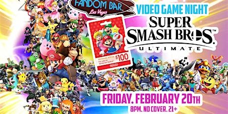 Video Game Night: Super Smash Bros. Ultimate!