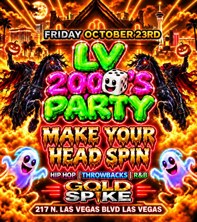 LV 2000s Party: Make Your Head Spin