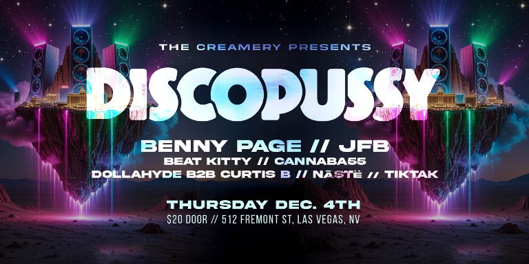 THE CREAMERY w/ BENNY PAGE
