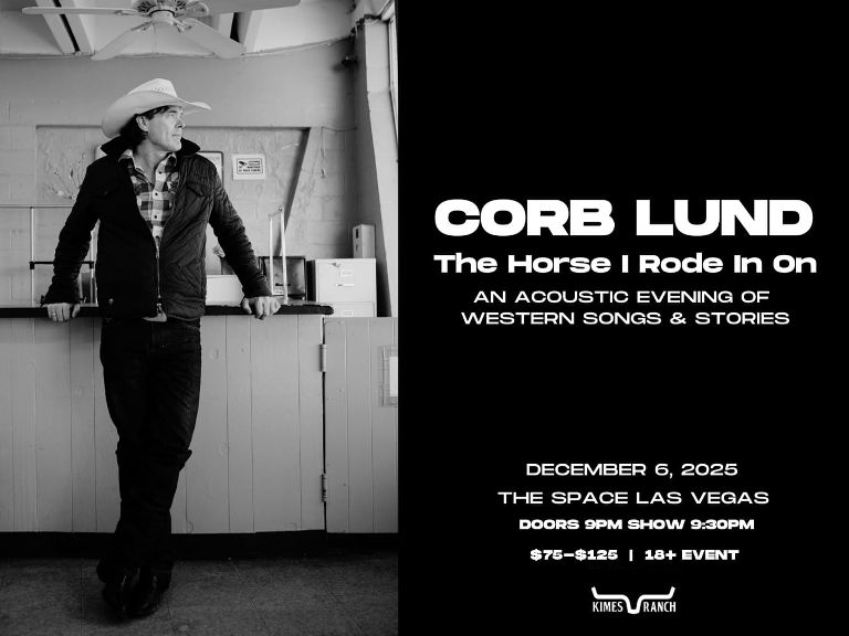 Corb Lund – The Horse I Rode in On: An Acoustic Evening of Western Songs & Stories