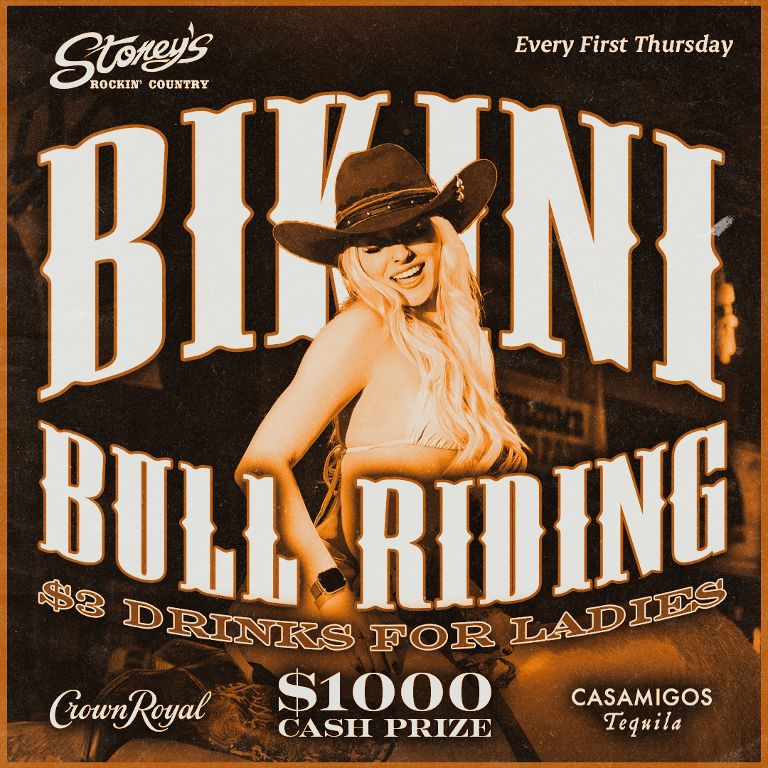 Bikini Bull Riding Ladies' Night