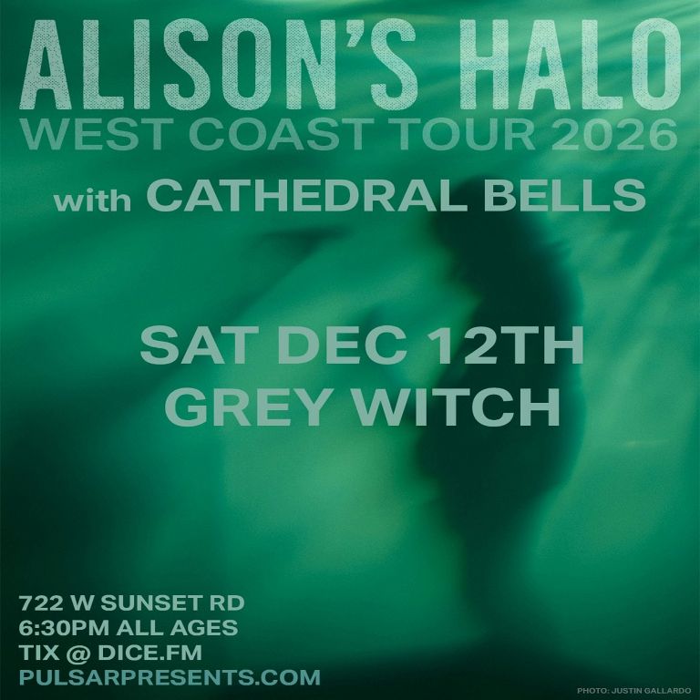Alison's Halo West Coast Tour