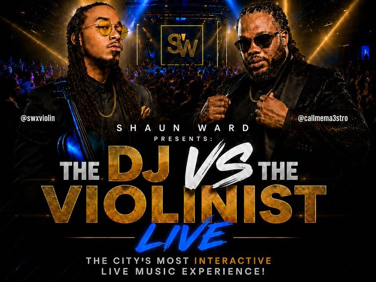 Shaun Ward Presents: The DJ vs The Violinist LIVE