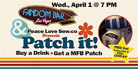 Patch It! Sew, Drink & Mingle!