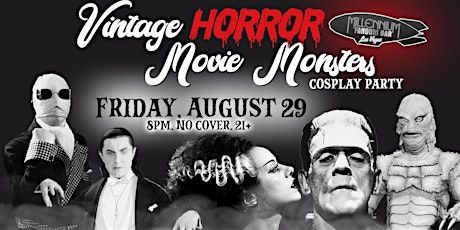 Vintage Horror Movie Monsters Cosplay Party