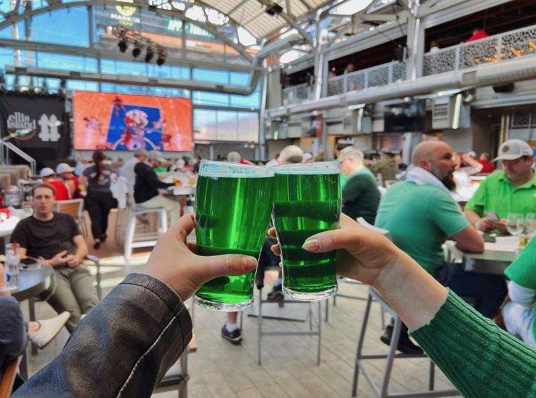 St. Patrick's Day in The Front Yard