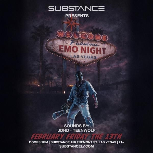 Substance Presents : EMO NIGHT