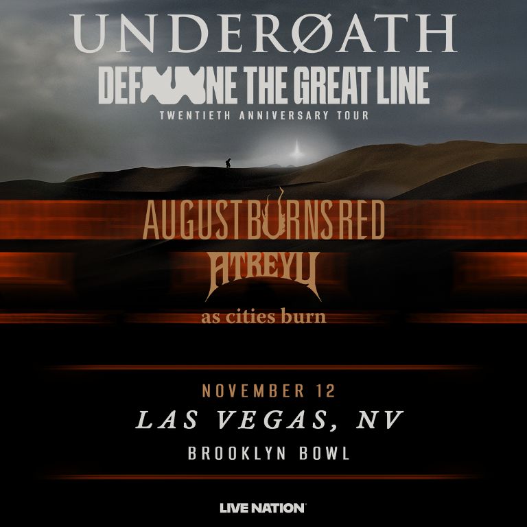 Underoath - Define the Great Line 20th Anniversary Tour
