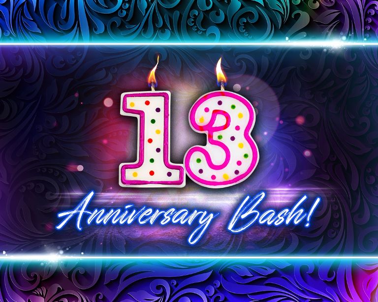Mondays Dark with Mark Shunock 13 Anniversary Bash