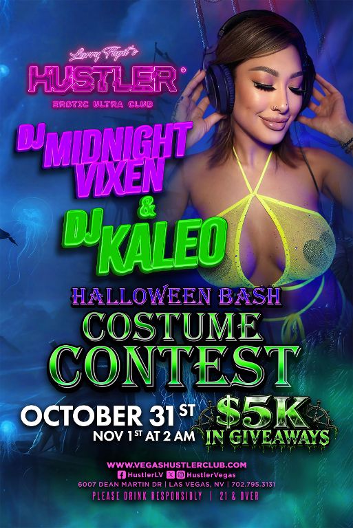 Halloween Bash Costume Contest with DJ Midnight Vixen and DJ Kaleo
