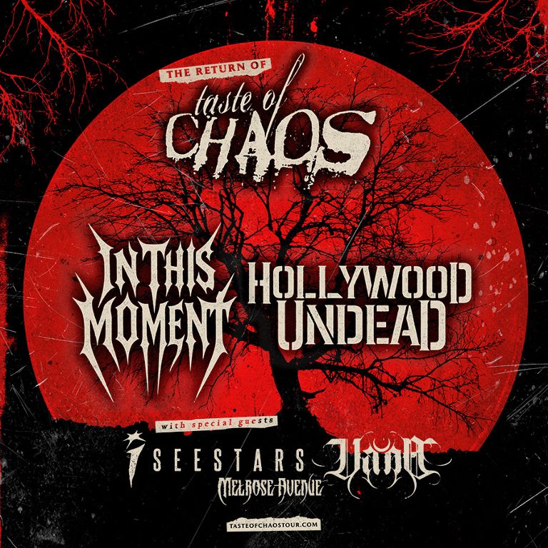 TASTE OF CHAOS – In This Moment and Hollywood Undead