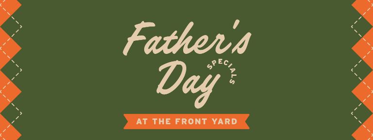 Father's Day in The Front Yard