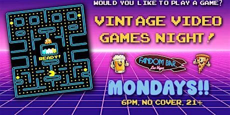 Vintage Video Games Night!