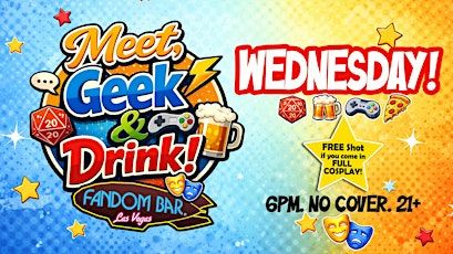 Meet, Geek & Drink!