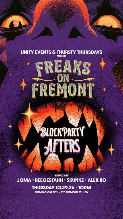 Freaks On Fremont: Block Party Afters