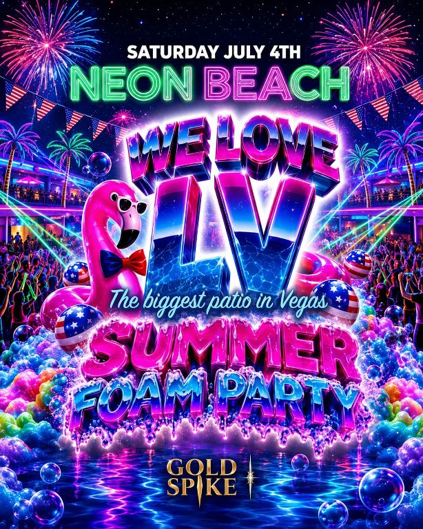 Neon Beach--Foam Party
