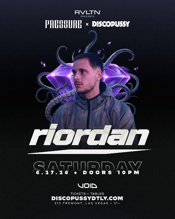 DISCOPUSSY x PRESSURE w/ RIORDAN