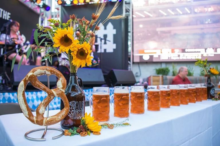 Oktoberfest in The Front Yard