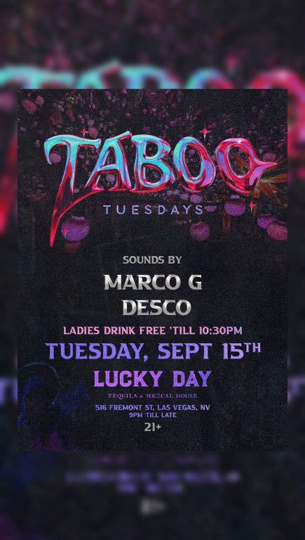 Taboo Tuesday