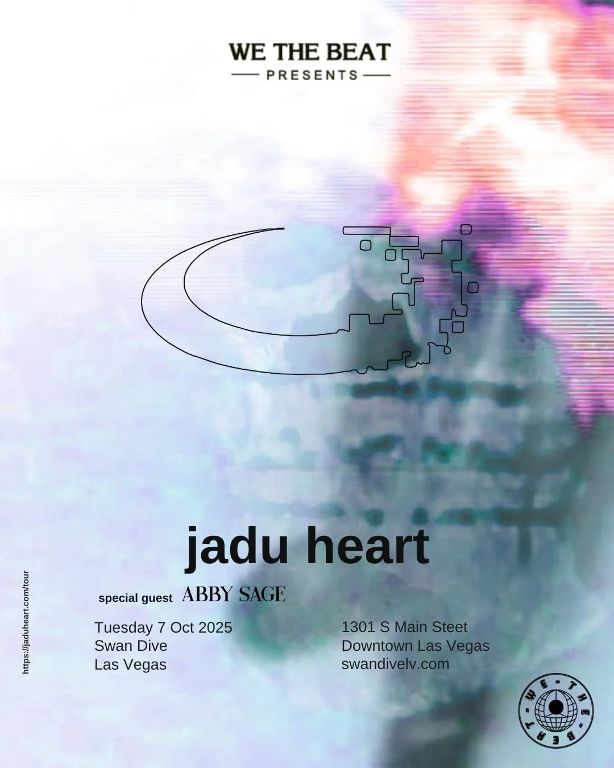 We The Beat presents jadu heart with Abby Sage