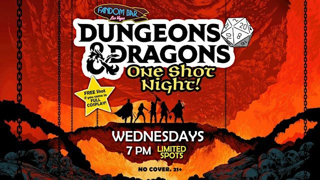 Dungeons & Dragons One Shot Night!