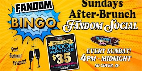 Fandom After-Brunch Social & Bingo