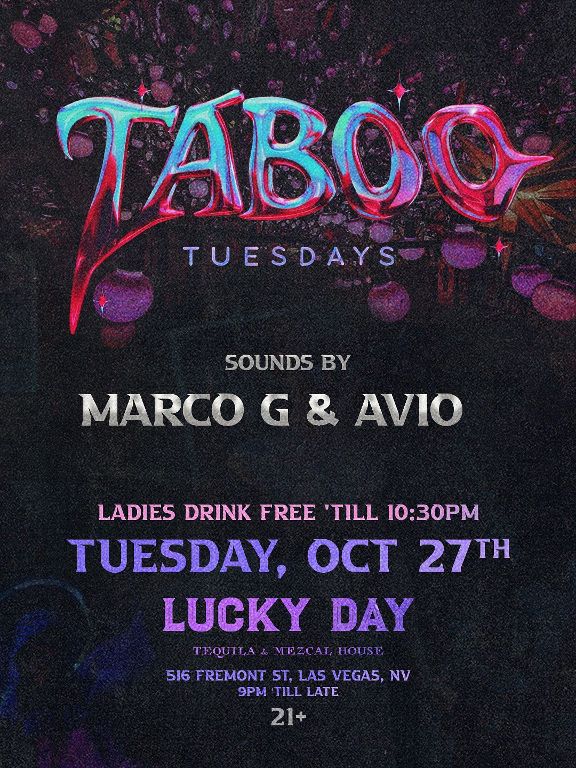 TABOO TUESDAY