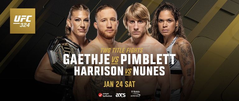 UFC 324: Gaethje vs Pimblett
