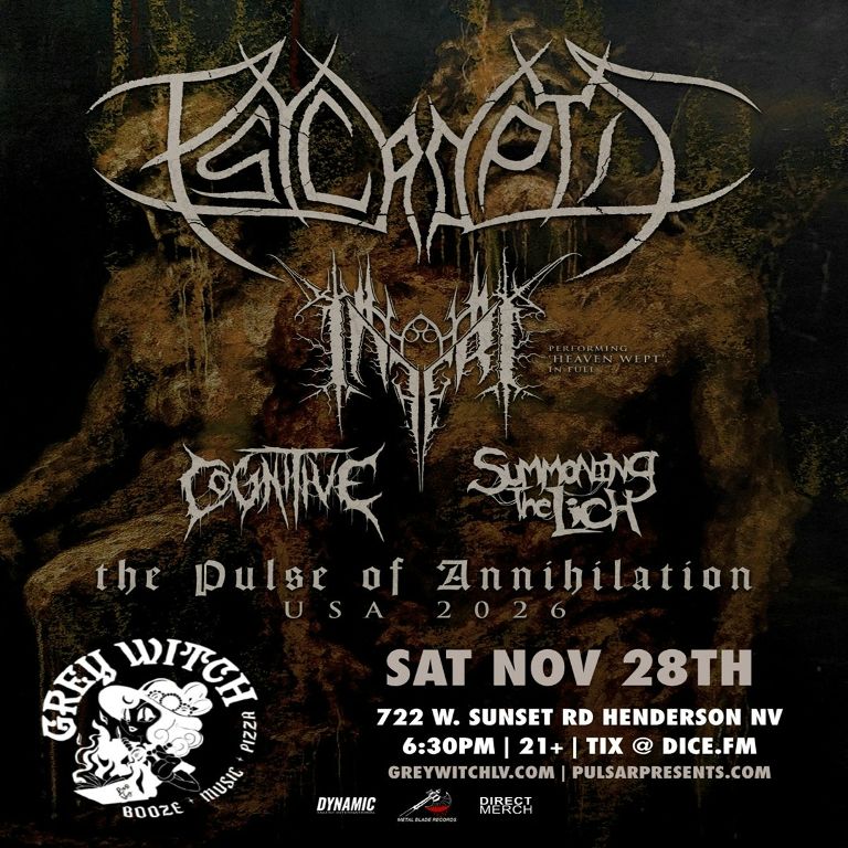 PSYCROPTIC: The Pulse of Annihilation Tour