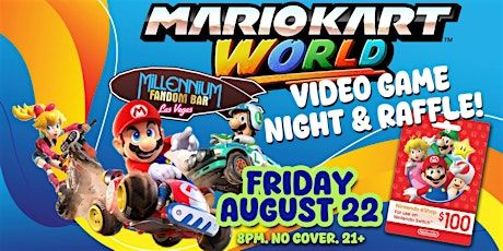 Mario Kart World Video Game Night & Raffle