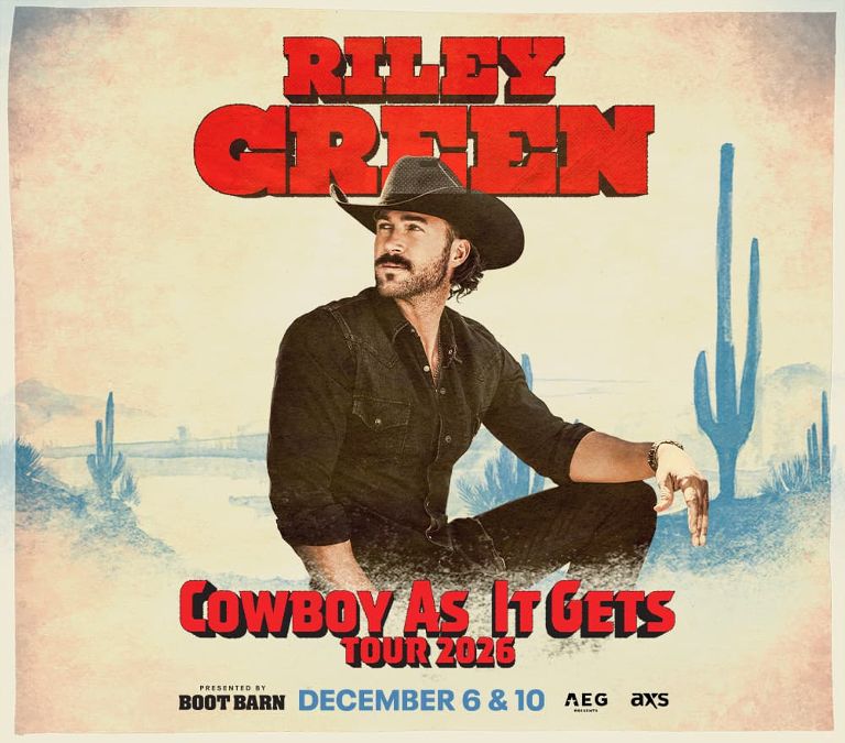 Riley Green Cowboy As It Gets Tour