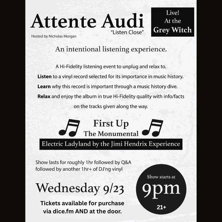Attente Audi: Listen Close with Nicholas Morgan