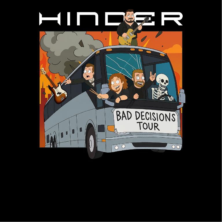 Hinder - Bad Decisions Tour