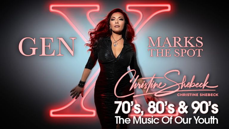 Christine Shebeck Presents "X Marks the Spot: '70s '80s & '90s - The Music of Our Youth"