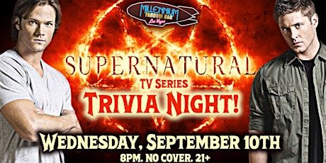 Supernatural TV Series TRIVIA NIGHT