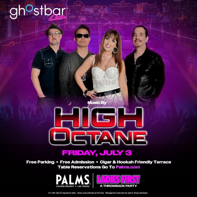 Ladies First Presents Ghostbar Live!