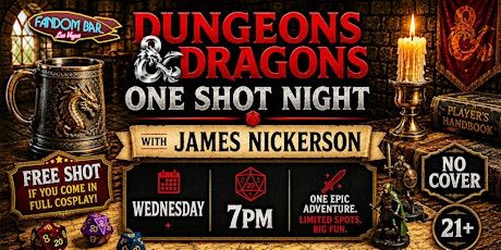 Dungeons & Dragons One Shot Night!
