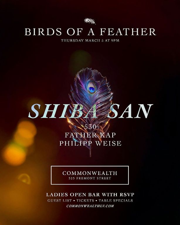 Birds Of A Feather: SHIBA SAN