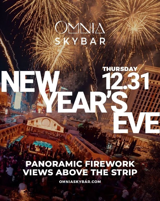 OMNIA Skybar New Year's Eve