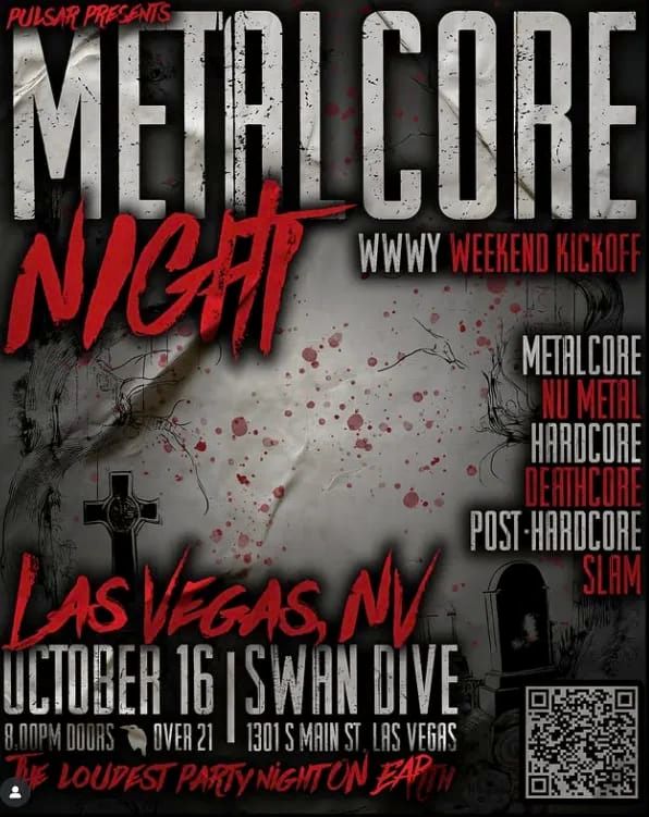 Pulsar Presents: METALCORE NIGHT