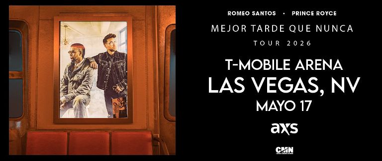 Romeo Santos & Prince Royce – Mejor Tarde Que Nunca Tour