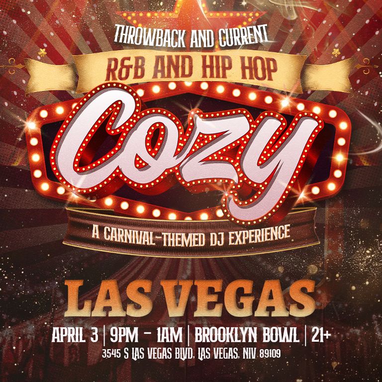 Cozy Worldwide: Throwback and Current R&B / Hip Hop Party