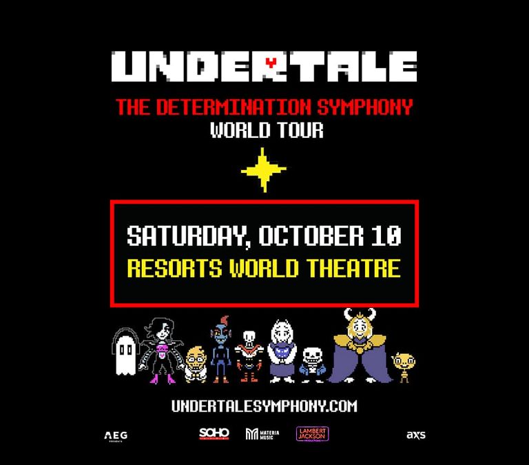 Undertale Determination Symphony World Tour