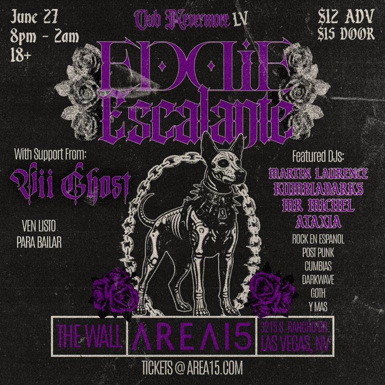 Club Nevermore LV presents Eddie Escalante