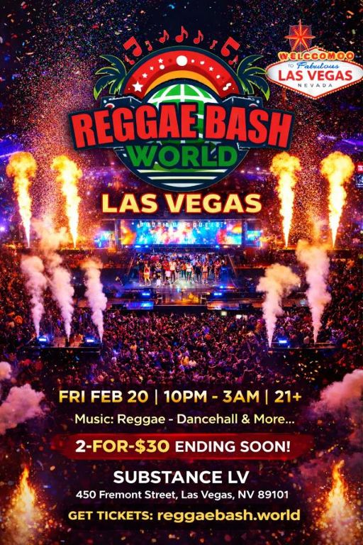 REGGAE BASH WORLD: LAS VEGAS EDITION